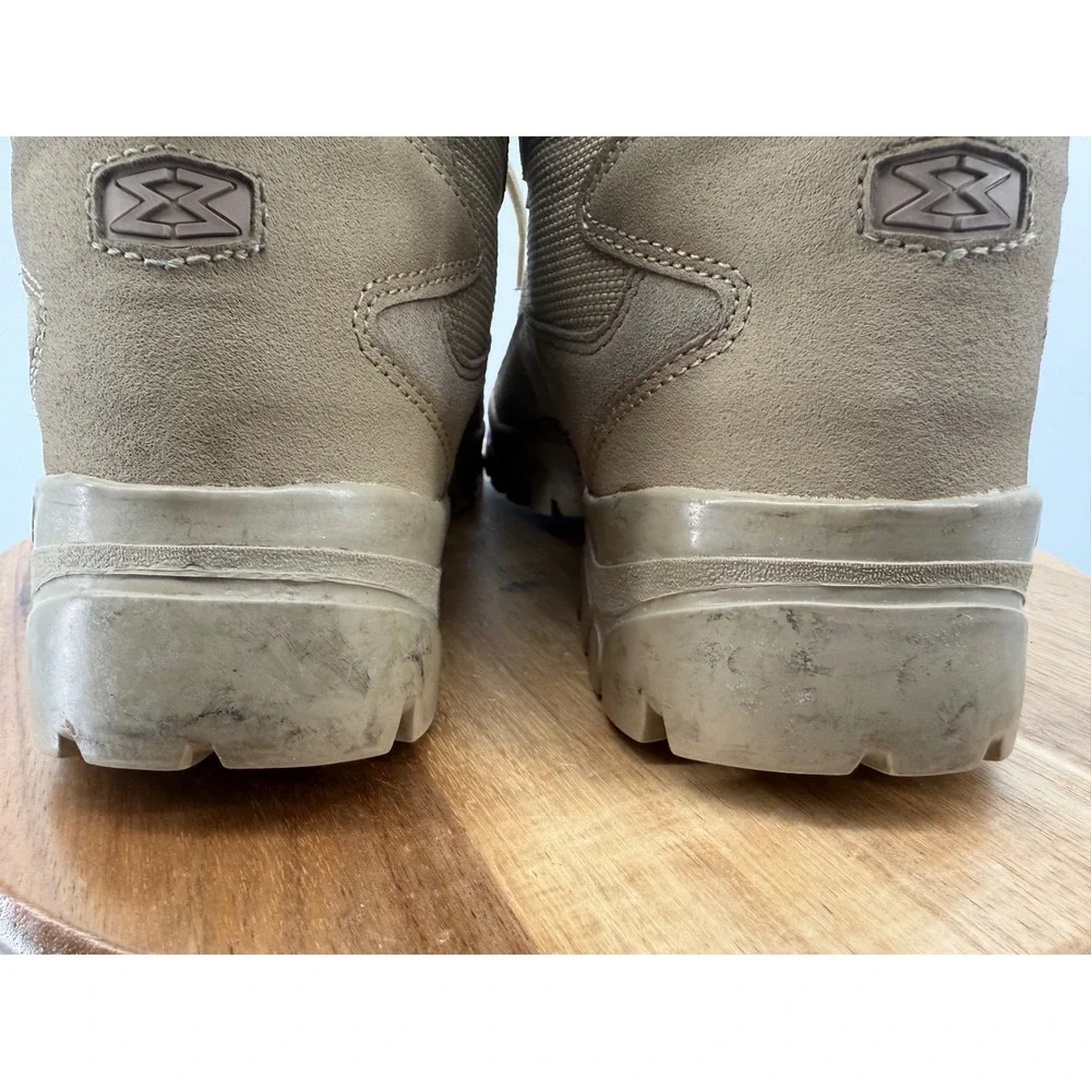 Garmont T8 Tactical Boots Mens Tan Lace Up Vibram Sole Hiking Military Size 8.5‎